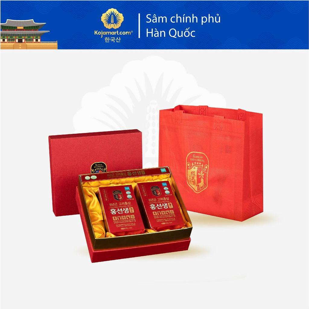 Cao Hồng Sâm Hàn Quốc Korean Red Ginseng Cô Đặc Hong Seon Saeng Gold 250g x 2 hũ