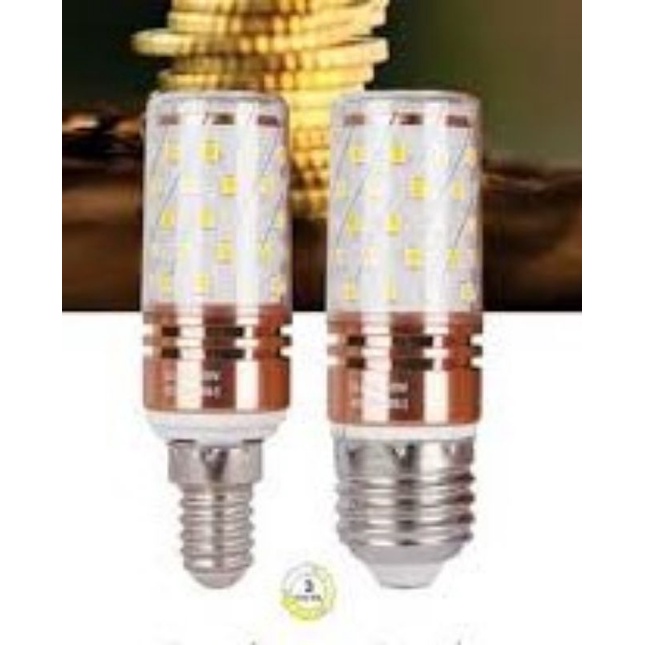 bóng led bắp 3 chế độ màu 12W