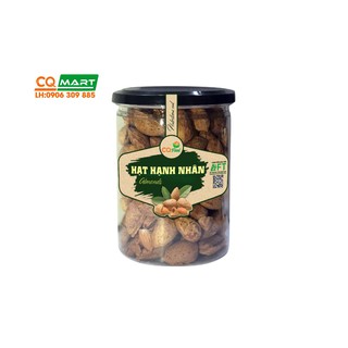 Hạt hạnh nhân cq food 300g - hũ nhựa