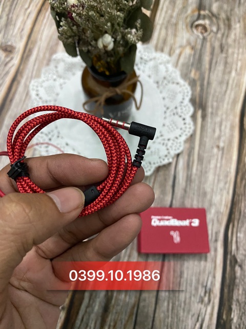 Tai nghe LG Quadbeat 3 jack chữ L, dây dù siêu chất có mic