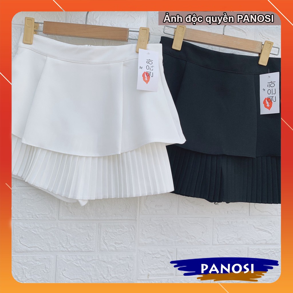 Chân váy xếp ly ngắn công sở  kiểu dáng Hàn Quốc vải tuyết mưa hàng đẹp - CV48 | BigBuy360 - bigbuy360.vn