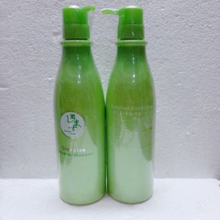 (Mất tem thanh lý) Dầu gội cao cấp greentea( trà xanh ) 750ml ×2 shoptocdep1