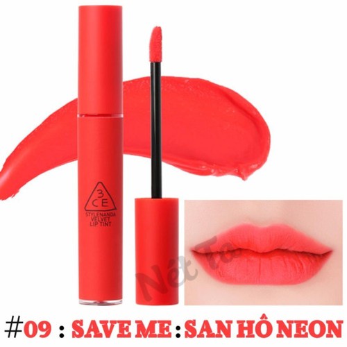 [Hàng Chính Hãng- Shop sale lỗ lấy mẫu mới] Son Kem Lì 3Ce VELVET LIP TINT