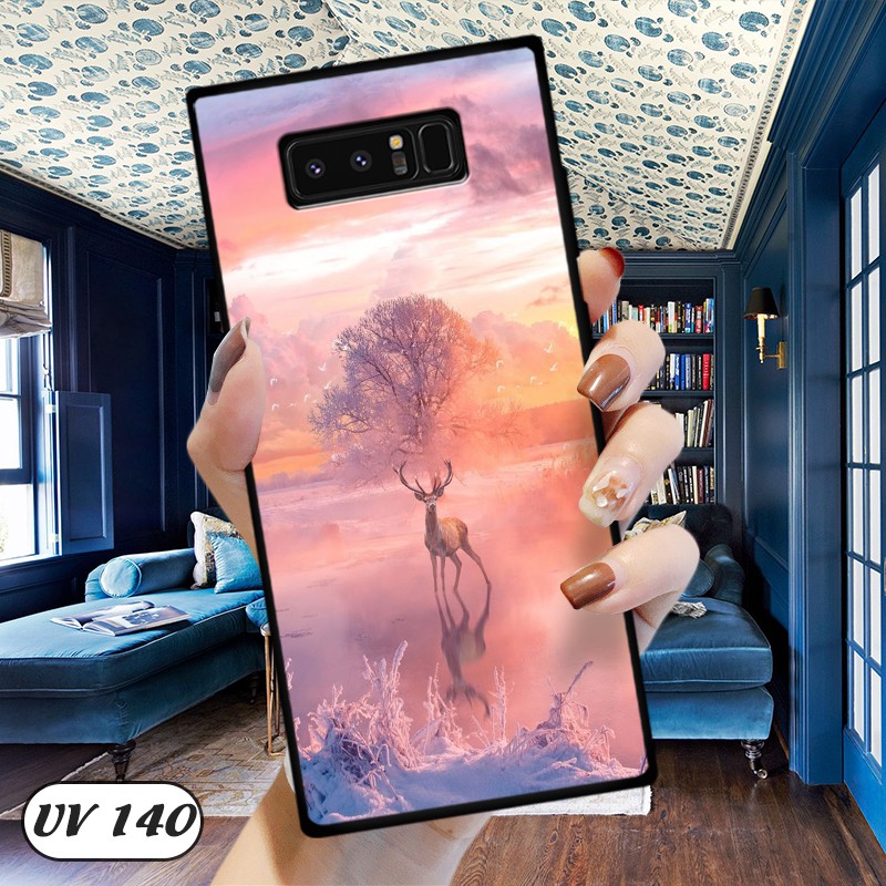 Ốp lưng Samsung Galaxy Note 8 lưng nhám viền dẻo