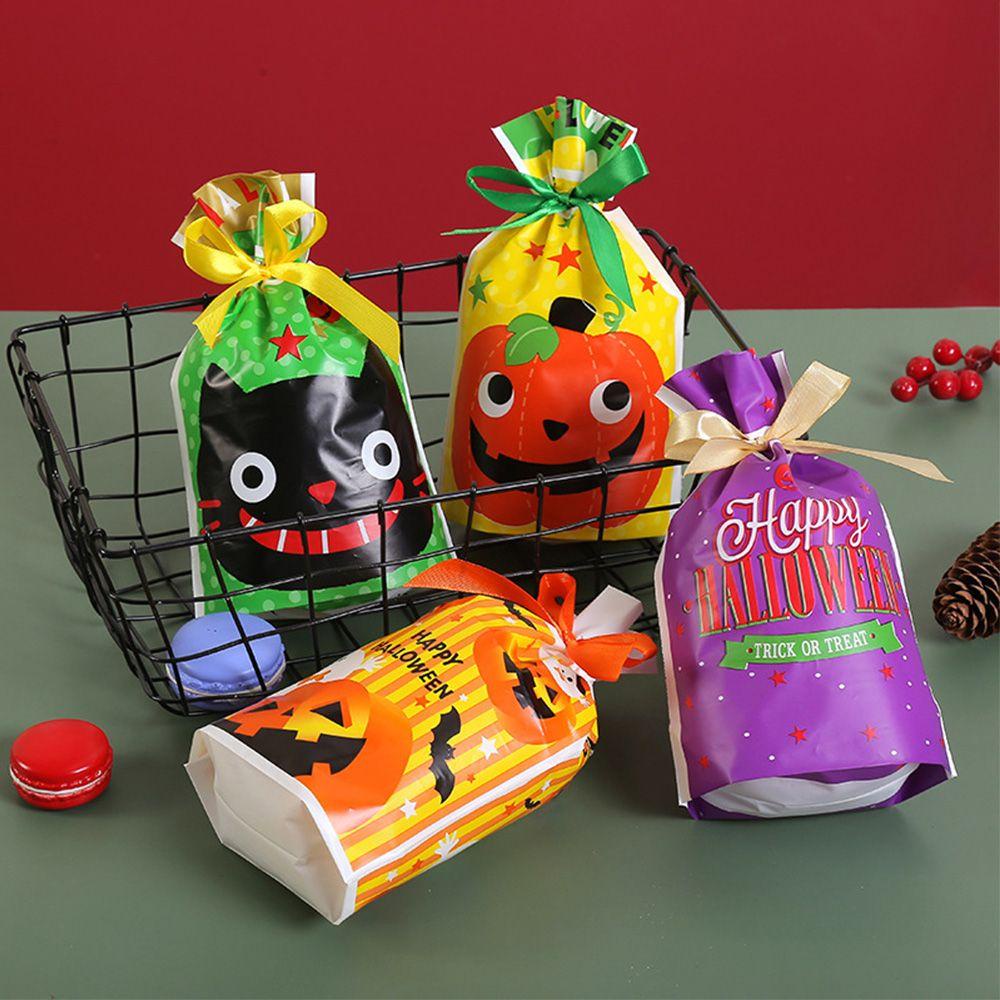 Set 50 Túi Đựng Kẹo Họa Tiết Halloween