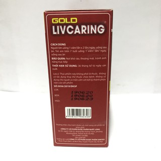 Bổ gan Livcaring gold