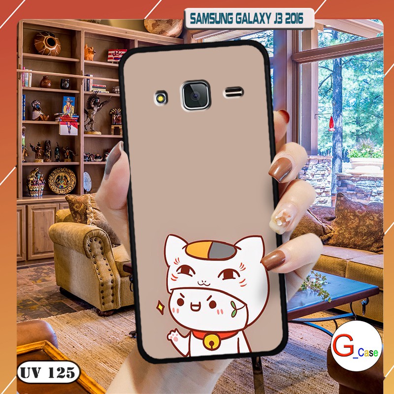 Ốp lưng Samsung Galaxy J3 2016 nhám viền dẻo