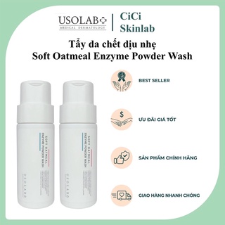 [Hàng chính hãng] Tẩy da chết enzyme Soft Oatmeal Enzyme Powder Wash Usolab