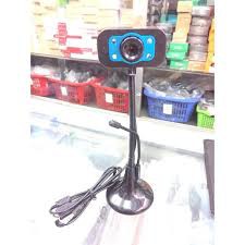 Webcam  VCAM độ phân giải 640p có micro phone - 4 đèn led trợ sáng (nhiều màu)- Hình Ảnh Đẹp Rõ Nét
