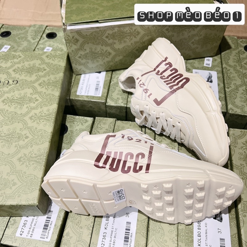 Giày thể thao sneaker gc 1921 chữ ngang vip fullbox