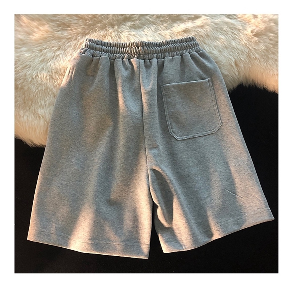 Quần short nam dáng lửng - quần đùi nam  vải cotton cực dày dặn