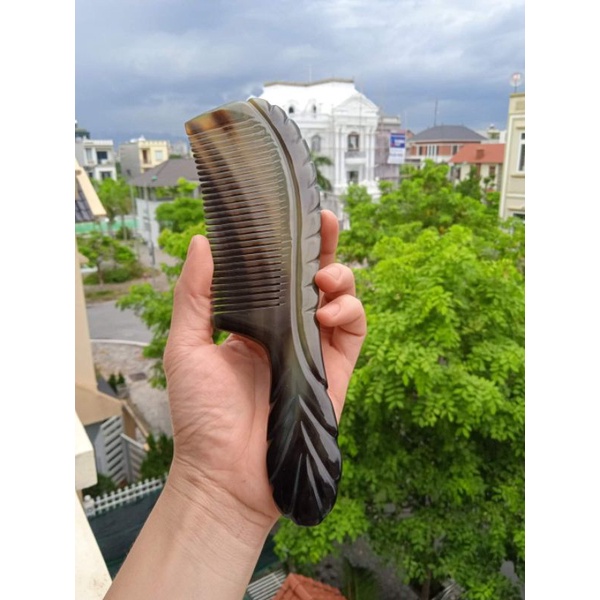 Lược chống rụng tóc sừng bò giá rẻ sang trọng,tinh tế