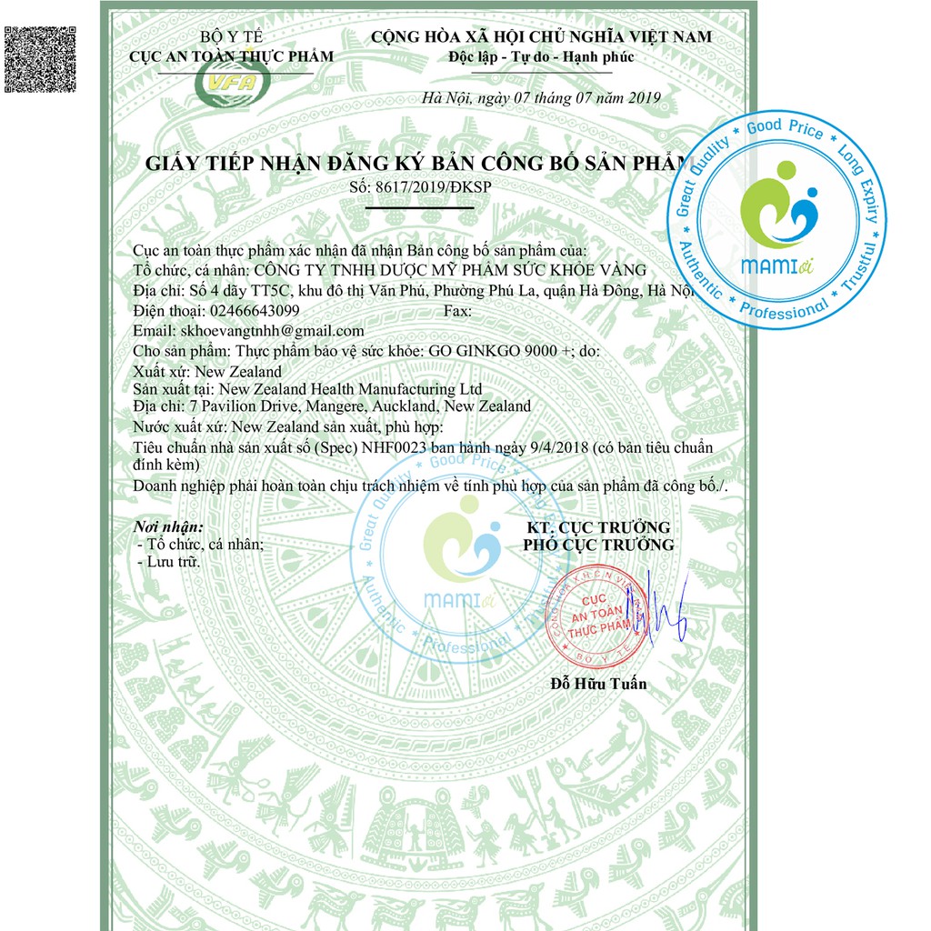 Viên uống (60v) bổ não cho người từ 18 tuổi GO Healthy Go Ginkgo 9000 1-A-Day, New Zealand | BigBuy360 - bigbuy360.vn