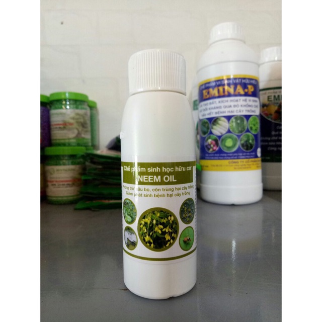 Dầu NEEM diệt bọ trĩ, nhện đỏ, rệp, sâu ...