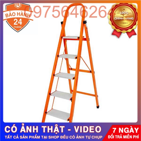 Thang Nhôm Ghế Gia Đình 5 Bậc Nikawa NKS-05 chắc chắn