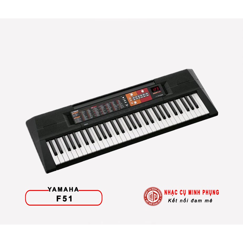 Đàn Organ Yamaha cho người mới học F51 bảo hành 12 tháng chính hãng