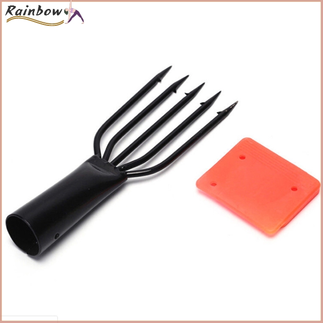 Đầu giáo câu cá 5 chĩa kích thước nhỏ bằng thép lò xo