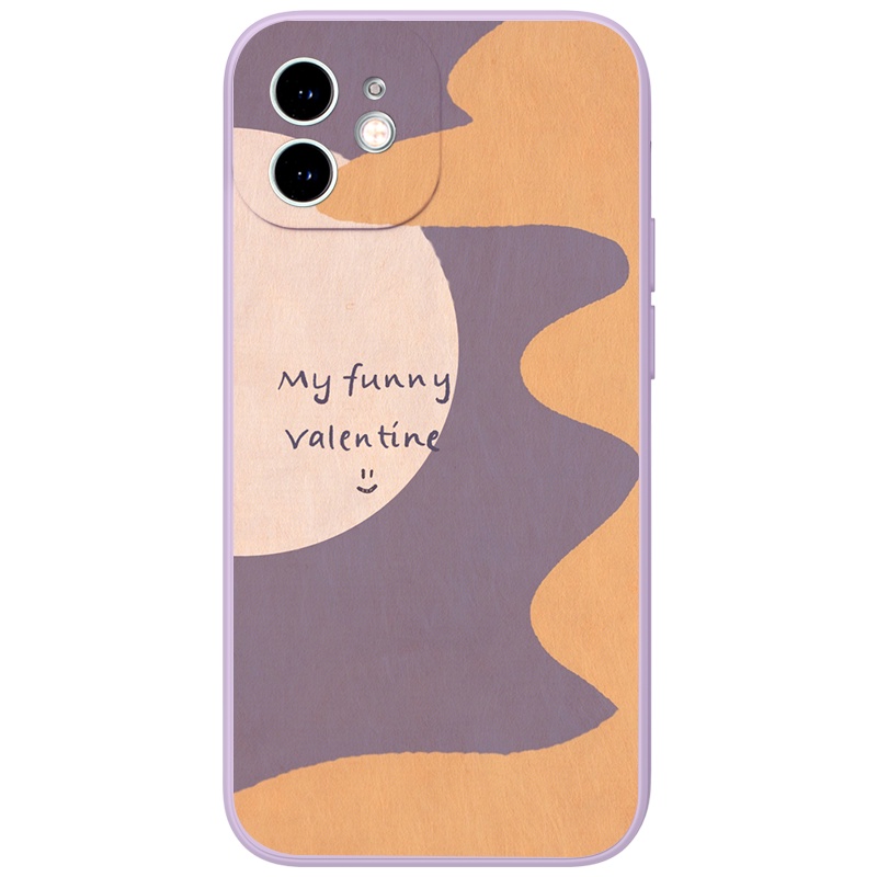 Ốp lưng GUMAN mềm hình chống bẩn dễ thương đẹp cho iPhone 14 13 12 11 Pro Max SE 2020 X XR XS 8 7 ip 6S 6 Plus kute XYB727