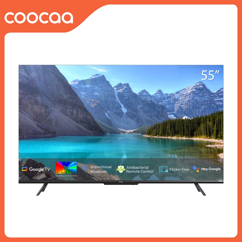 Google Tivi Coocaa 4K 55 Inch - Model 55V6 - Miễn phí lắp đặt