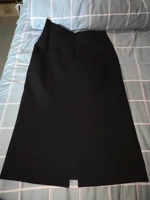 (sẵn đen 2XL ) Chân váy midi dáng suông dài ulzzang siêu xinh tiểu thư | BigBuy360 - bigbuy360.vn