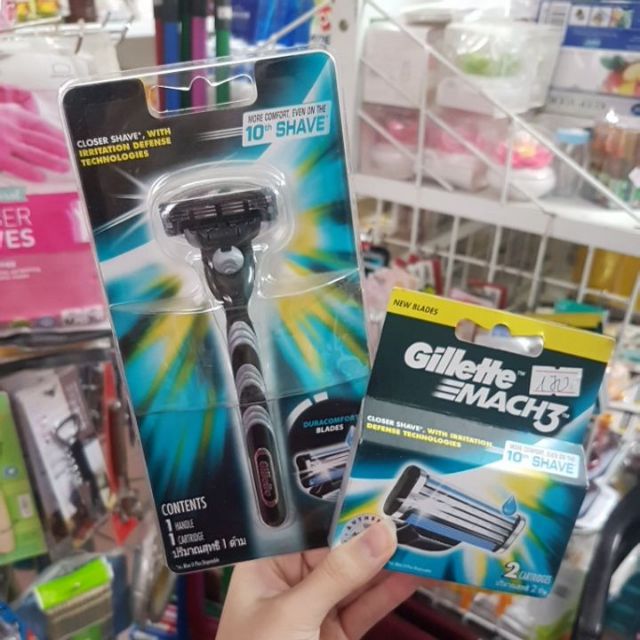 DAO CẠO RÂU GILLETTE MACH3 3 LƯỠI