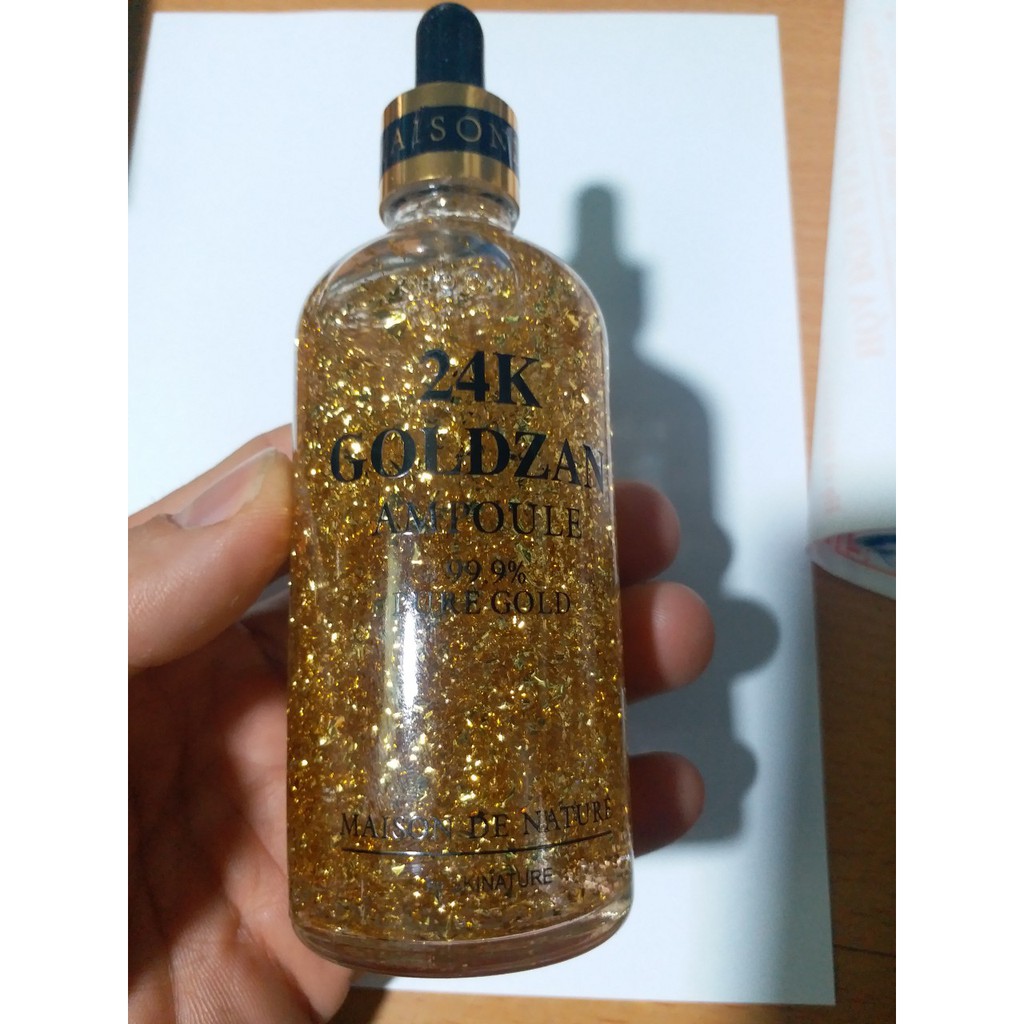 giá sỉ serum dưỡng da 24k goldzan ( chuẩn , mầu đậm)