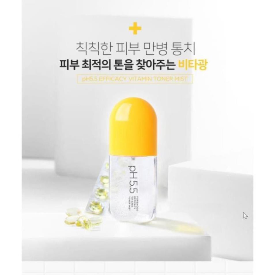 XỊT KHOÁNG DƯỠNG TRẮNG FORENCOS PH 5.5 EFFICACY VITAMIN TONER MIST