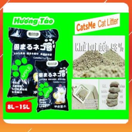 cát vệ sinh cho mèo 15L - Cát Nhật Litter 15L, cát vệ sinh vón cục nhanh, thấm hút cao