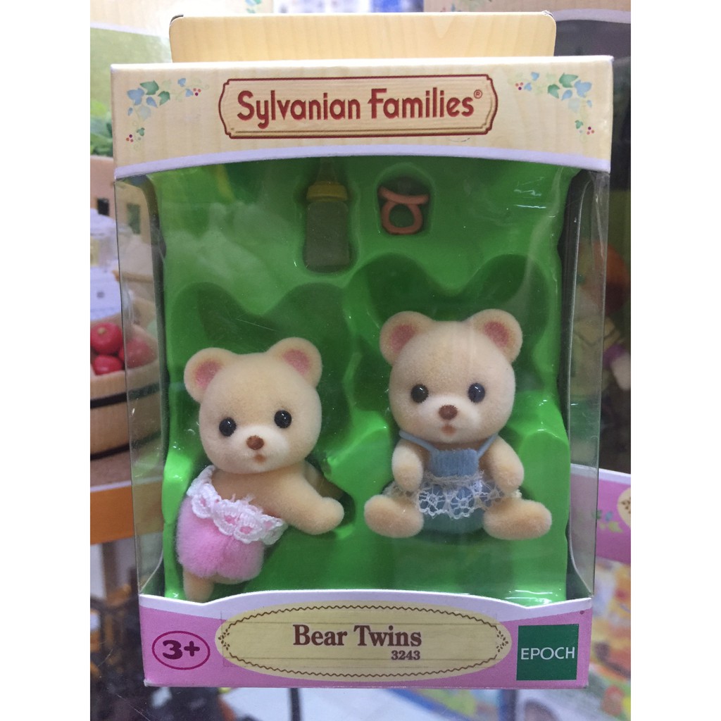 [HÀNG CHÍNH HÀNG] Đồ Chơi Gấu Sinh Đôi Sylvanian Families Gia Đình Thỏ 3243