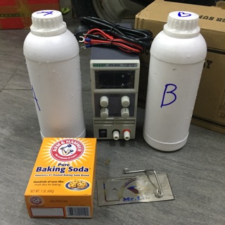 Full bộ máy điện phân lên màu ốc titan gr5 kèm hoá chất, dụng cụ và công thức lên màu