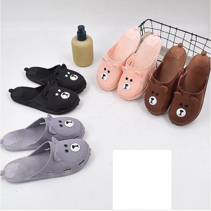 Sục dép gấu UNISEX cao su chống trượt êm mềm (D4) | BigBuy360 - bigbuy360.vn