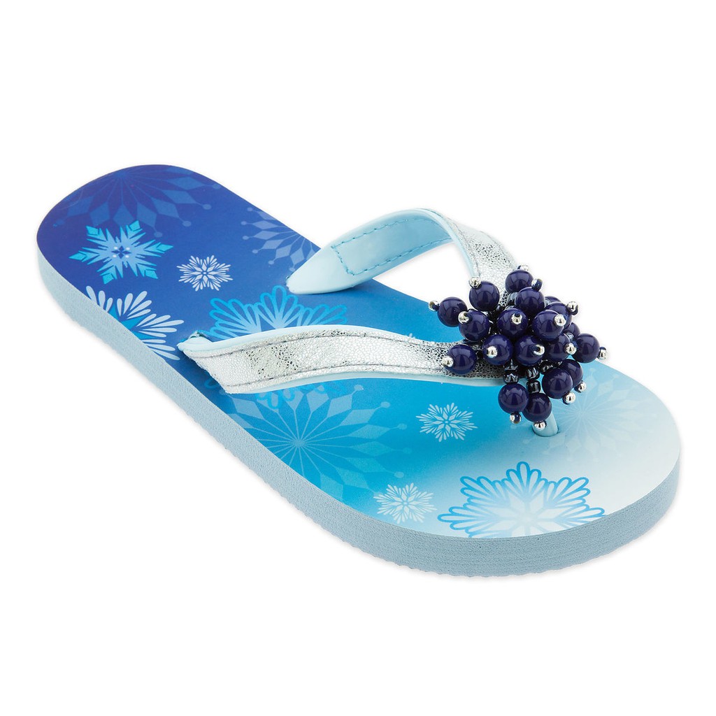 DÉP KẸP CÓ QUAI HẬU CÔNG CHÚA BĂNG GIÁ CHO BÉ GÁI ELSA SANDALS FOR KIDS - FROZEN TỪ DISNEY MỸ size 23 24