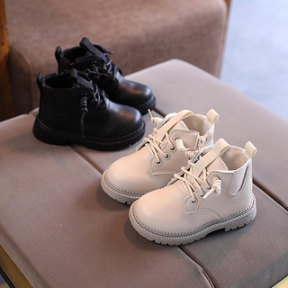 Giày Bốt Cổ Cao Kiểu Cách Hàn Quốc Dành Cho Bé Size 21-30