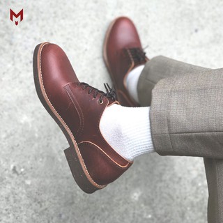 Giày nam thấp cổ da bò sáp Steed Derby Plain bảo hành trọn đời duy nhất tại hà nội