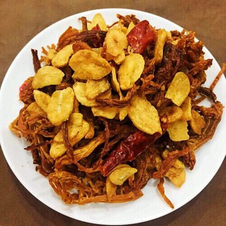 1kg khô heo cháy tỏi loại ngon
