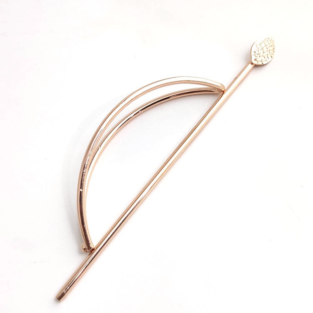 Kẹp Tóc Hình Chiếc Lá Rỗng Thời Trang Cho Nữ