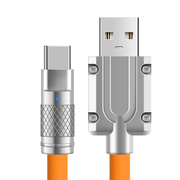 Dây Cáp Sạc / Truyền Dữ Liệu Nhanh 1m 120W PD type-C micro USB Dài 2M Cho iphone Android