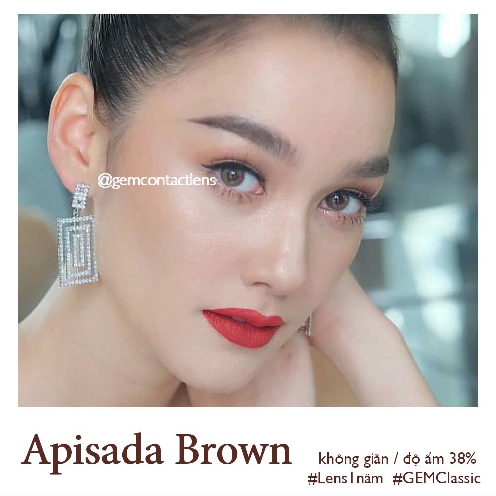 Lens áp tròng APISADA BROWN - HSD 1 NĂM