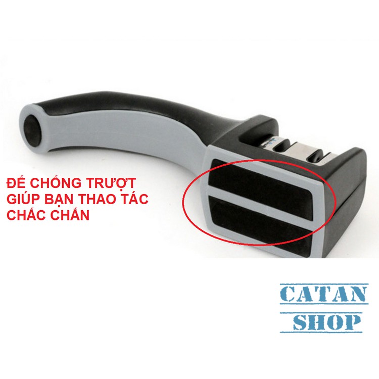 Dụng cụ mài dao cầm tay cực sắc, mài kéo, đế chống trượt, dễ dàng vệ sinh GD58-DCMD