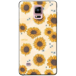 Ốp lưng samsung note 4, note 5, note 8, note 9 hoa hướng dương