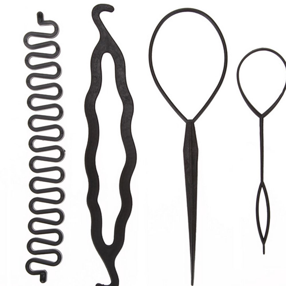 Bộ 4 Dụng Cụ Tạo Kiểu Tóc