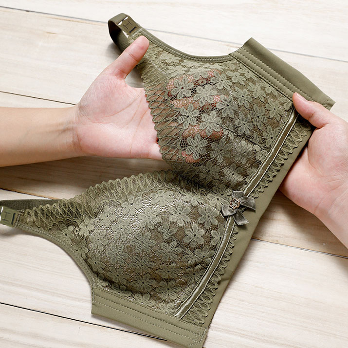 Áo Ngực Phối Ren Hoa Size 34-42BC Cho Phụ Nữ Cho Con Bú