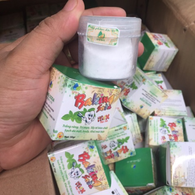 Baking soda bạc hà mẫu mới