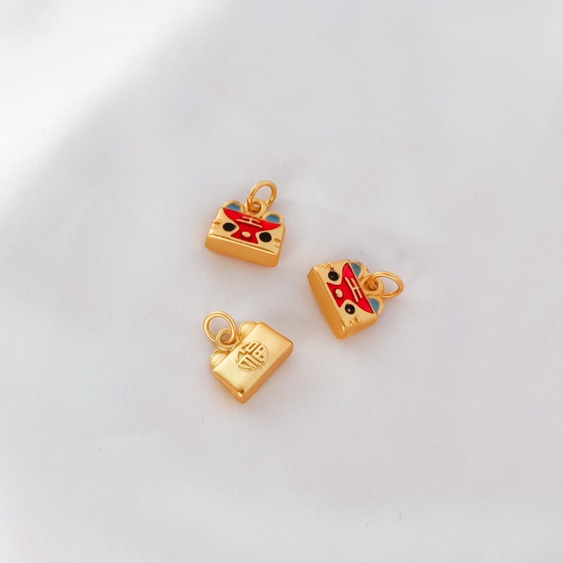 Mặt Dây Chuyền Hình Con Hổ Nhỏ Mạ Vàng 18K Dễ Thương