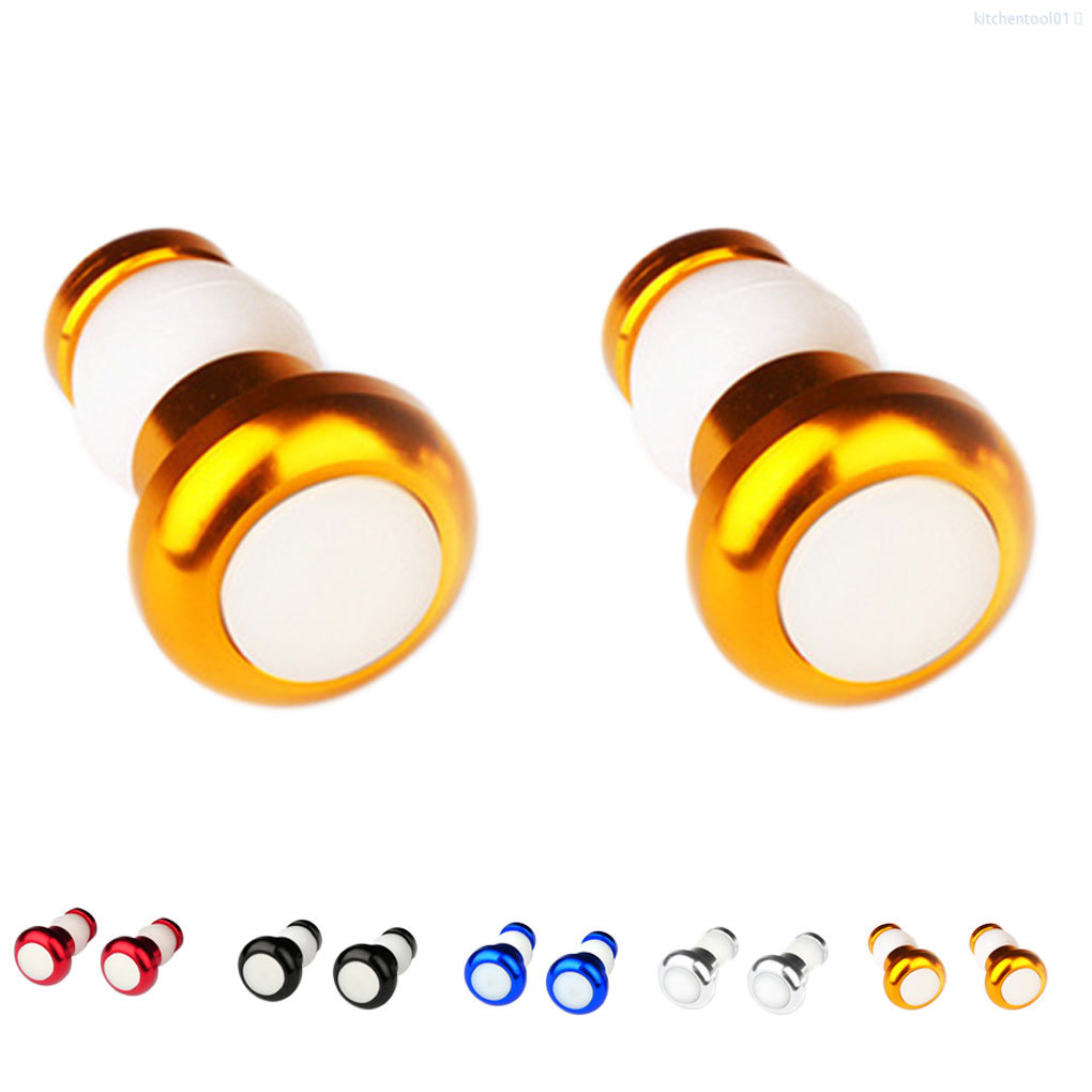 2 Đèn xi nhan gắn ghi đông xe đạp bằng hợp kim nhôm nhiều màu sắc