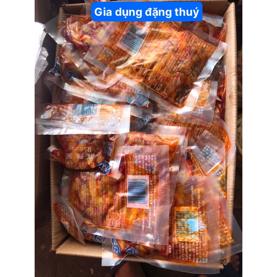 Củ Cải Muối Cay Giòn Gói 70gram Trung Quốc Combo 5-10 gói, Củ Cay Khô Rang, Củ Cay Muối