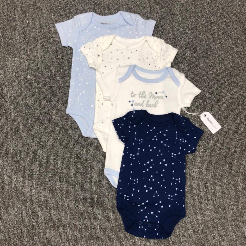 Mã 44FASHIONSALE1 giảm 10k đơn từ 50k Body chip xuất dư cho bé 0-24M , body chip cộc, đồ sơ sinh, bodysuit cho bé