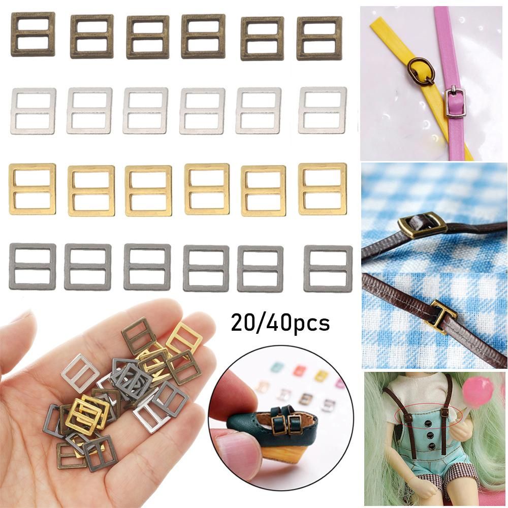 Set 20/40 Nút Thắt Lưng Túi Xách Cỡ 6/7/8.5mm Mini 4 Màu Chất Lượng Cao Diy | BigBuy360 - bigbuy360.vn
