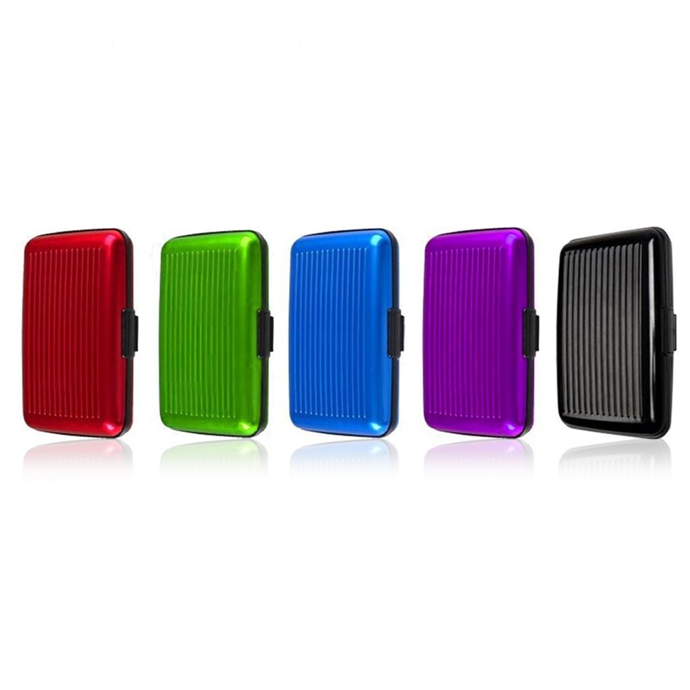 Hộp đựng thẻ tín dụng bằng nhôm chống nước &amp; từ tính