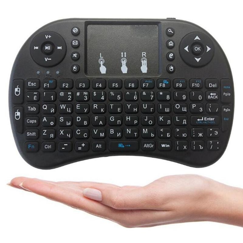 Mini Wireless Control Keyboard For Smart TV Box Pc Illuminated New Fashion 1Pcs